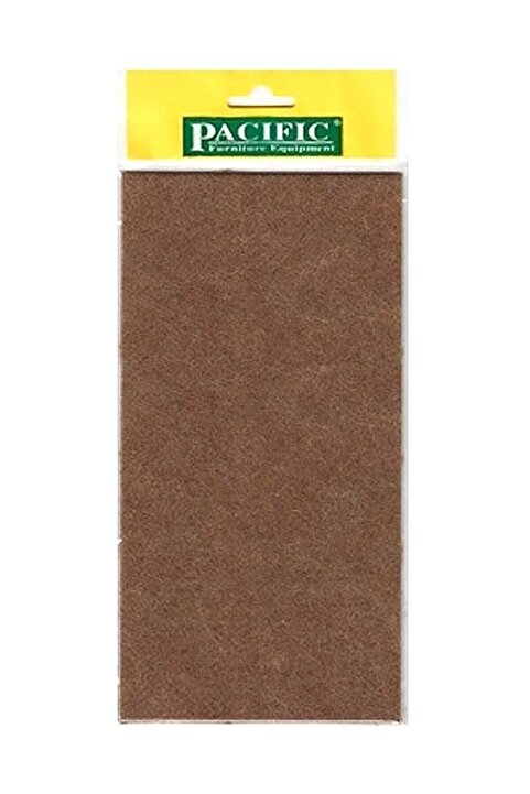 Genel Markalar FEYZA YAPI Yapışkanlı Dikdörtgen Keçe 12x24cm Kahve