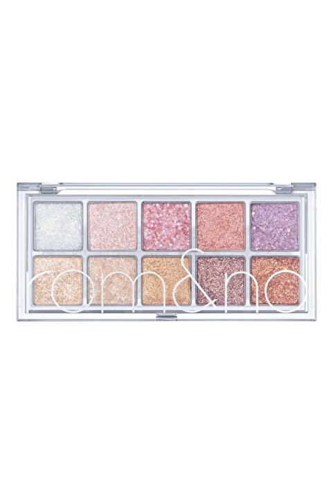Romand Glitter Parçaları İçeren Yoğun Pigmentli Far Paleti Better Than Palette - 00 Light & Glitter Garden