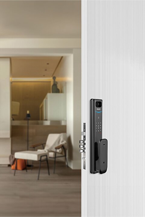 Philips Alpha-vp-5hws Akıllı Kapı Kilidi, Kameralı, Ekranlı, Wifi ile Uzaktan Açma