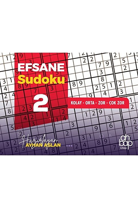 Ahbap Kitap Efsane Sudoku 2 / Kolektif / Ahbap Kitap / 9786257710480