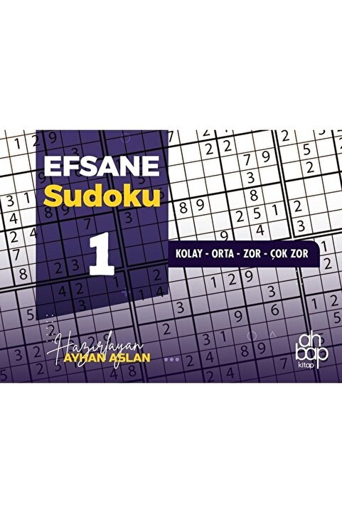 Ahbap Kitap Efsane Sudoku 1 / Kolektif / Ahbap Kitap / 9786257710497