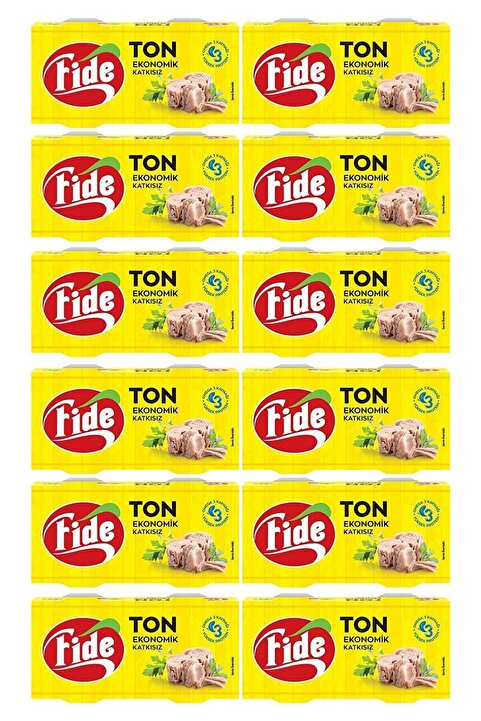 FİDE Fide Ekonomik Ton Balığı 24 X 160 G
