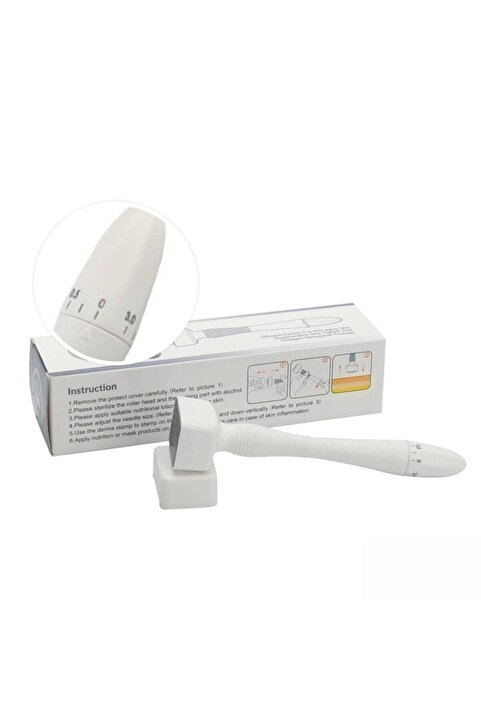 Genel Markalar Derma Mikro Stamp Ayarlanabilir Iğne Uzunluğu 0,20mm-3,00mm Arası 140 Iğneli-derma Stamp Uygulamalar