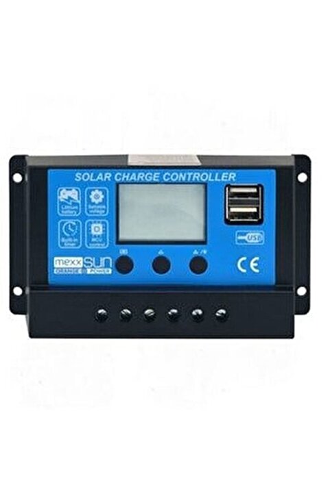 Genel Markalar Mexxsun 10 Amper 12 / 24 V Volt Şarj Kontrol Cihazı Regülatörü