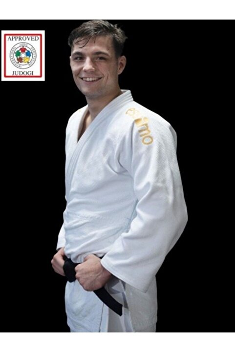 Essimo IJF Onaylı Gold Judo Elbisesi Beyaz Judogi