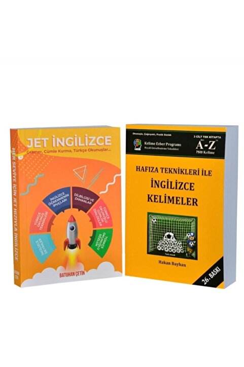 Bayhan Yayıncılık Hafıza Teknikleri Ile Ingilizce Kelimeler Ve Jet Ingilizce Ebat: 14x20cm)