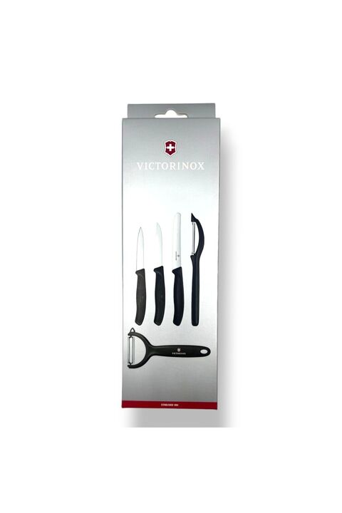 VICTORINOX Siyah 5 Li Soyma Ve Soyacak Seti