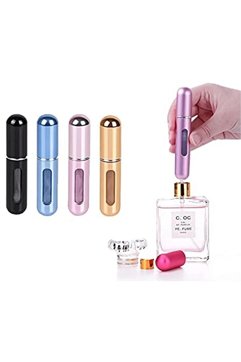 Ardinyo Cep Parfüm Şişesi Atomizer Seyahat Parfüm Şişesi Cep Kolonya Şişesi Taşınabilir Pratik Dezenfektan
