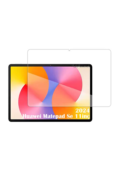 m.tk moveteck Huawei Matepad Se 11 inç 2024 Uyumlu Tablet Ekran Koruyucu Cam Nano Esnek Kırılmaz Camı Tam Kaplar