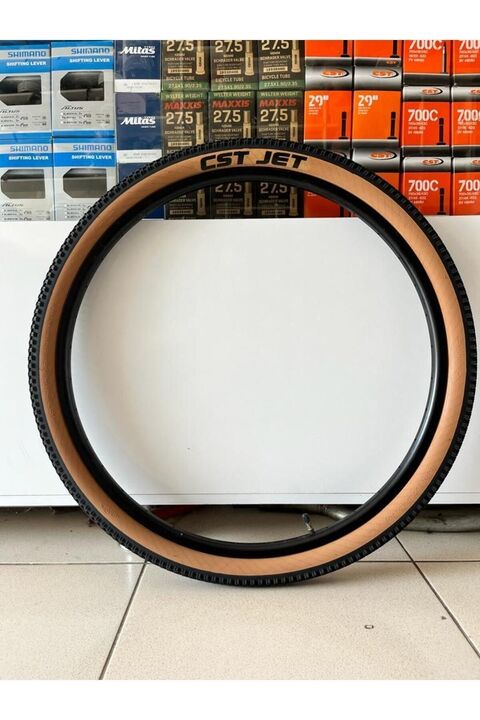 CST Dış Lastik Bisiklet CST C1820 27.5x2,10 Kahverengi Yanak AMBER YANAK