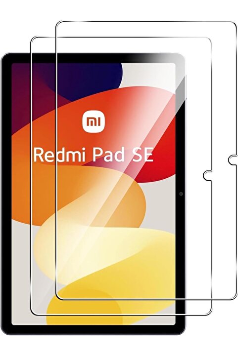 TEKNETSTORE Xiaomi Redmi Pad SE 11 Inç Nano Kırılmaz Ekran Koruyucu Kırılmaz Şeffaf Cam Koruyucu Tam Uyumlu