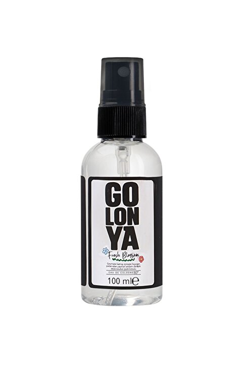 Golonya FRESH BLOSSOM Taze Çiçek Kokulu Kolonya 100 ml Sprey Başlıklı Pet Şişe