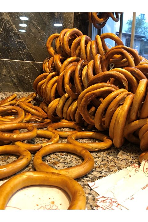 EdeRisim Rize Susamsız Kel Simit 50 Adet
