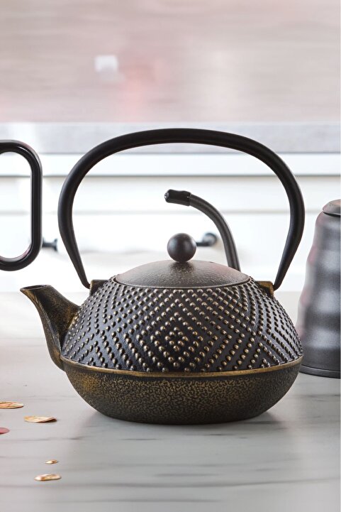 Karaca Döküm Demlik-teapot 900 ml Dark Gold