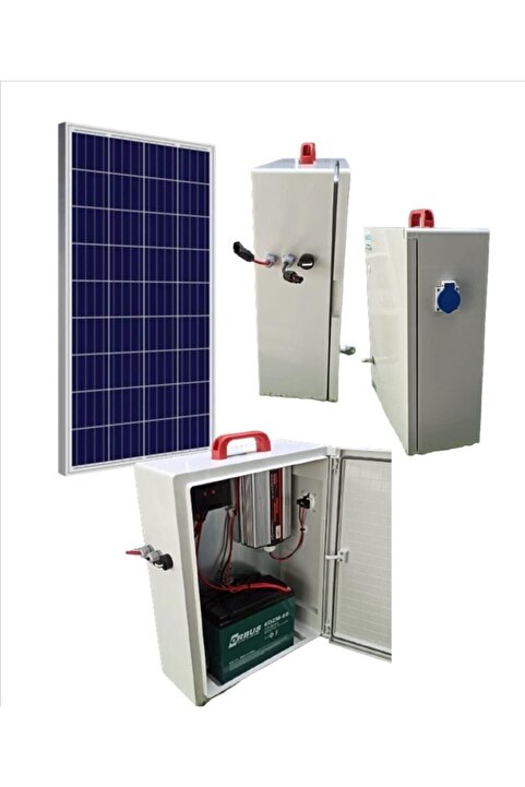 Genel Markalar İmpuls Güneş Enerjili Taşınabilir Solar Televizyon Ve Aydınlatma Paketi (BAĞ EVİ,KAMP)