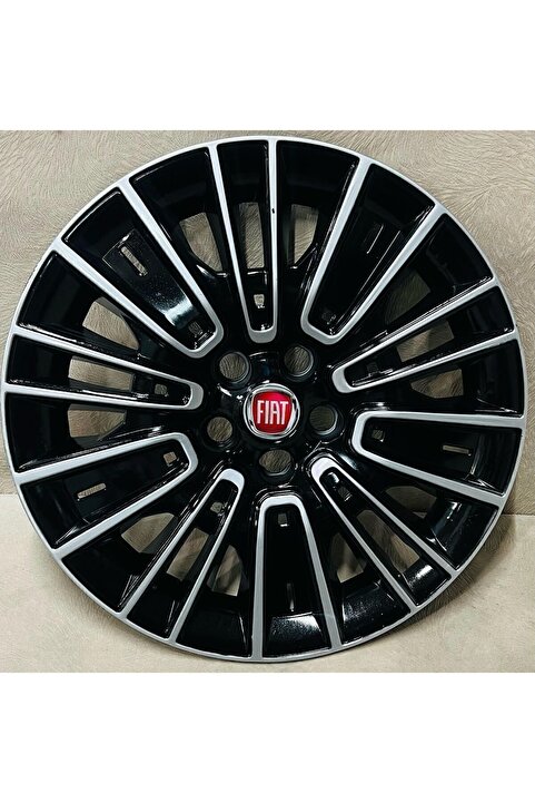 AutoWorld Jant Kapak 4 Adet Fiat Egea Urban 16"inç Siyah Gri