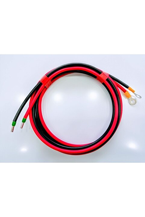 MEXXSUN 6mm2 Solar Mppt Şarj Kontrol Cihazı Ve Akü Arası 1+1 2metre Kabl0
