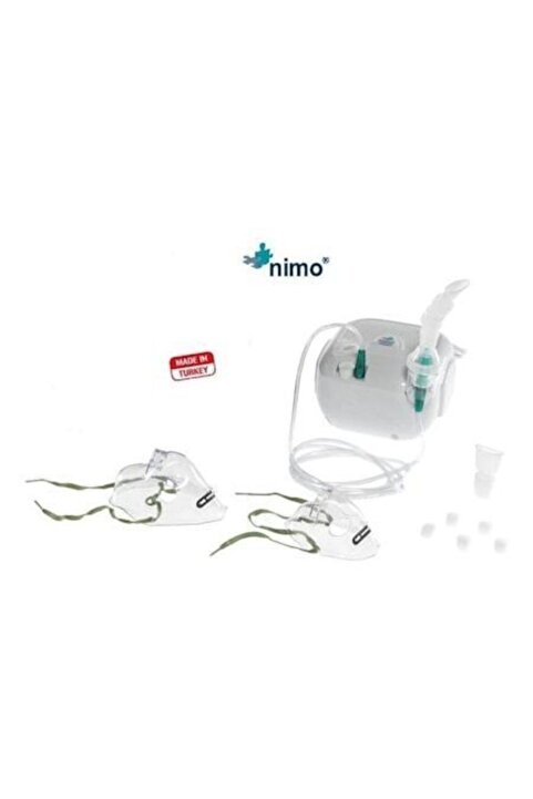 Nimo Mini Kompresörlü Kompak Nebulizatör Cihazı.