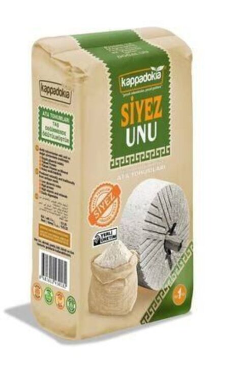 KAPPADOKİA Katkısız Atalık Siyez Unu 1 Kg