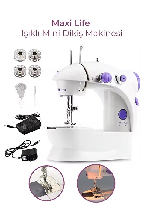 Maxi Life Mini Pedallı Sewing Ev Tipi Dikiş Makinesi