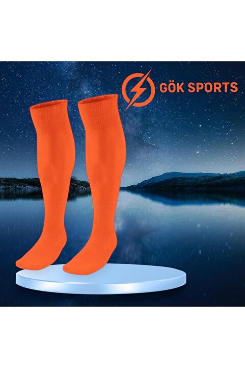 Gök Sports Fosforlu Neon Yetişkin Çocuk Futbol Maç Çorabı Kaleci Kapıcı Goalkeeper Halı Saha Çorabı