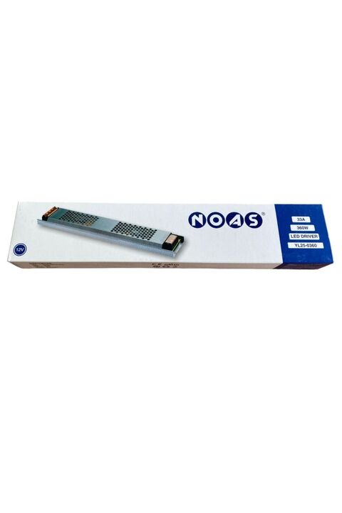 Noas 33 Amper-360 Watt Süper Slim Trafo Led Driver 12V