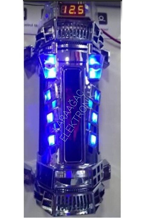 Audiomax Power Capasıtor, 108 Farad Led Ekranlı Remoteli Power Kapasitör
