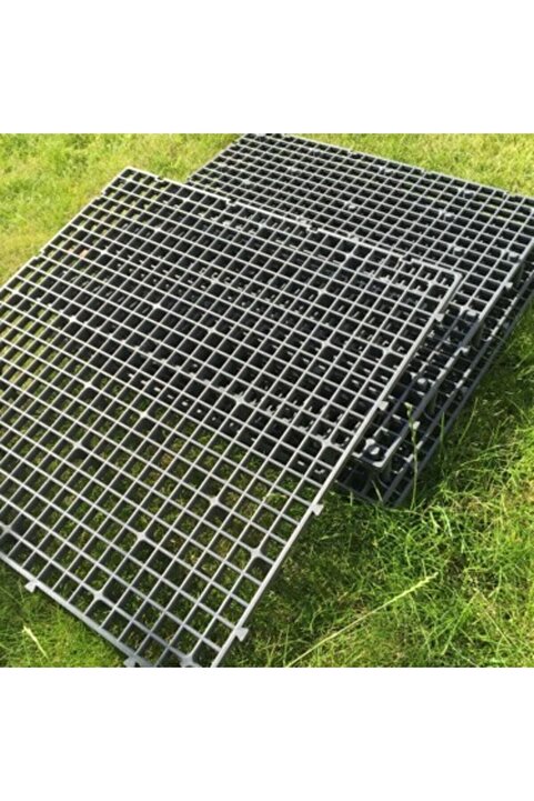 Özdemir Petshop Kümes Kafes Taban Izgara 50×50 1 M2 4 Adet Tavuk Güvercin