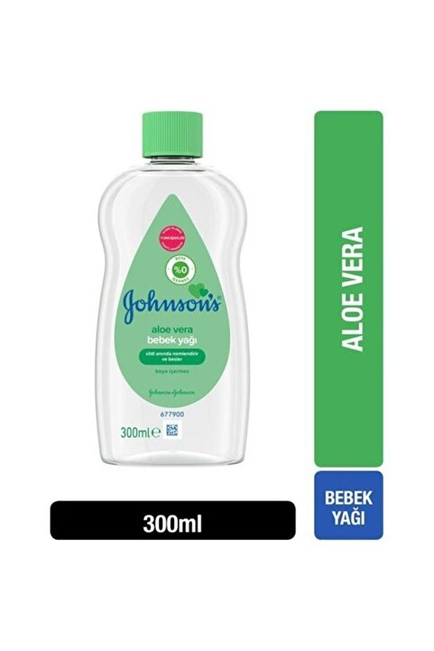 Johnson's Baby Baby Bebe Yağı 300ml Aloe Vera