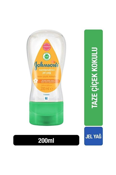 Johnson's Taze Çiçek Kokulu Nemlendirici Jel Yağ 200 ml