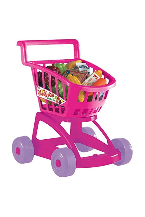 Genel Markalar 01369 Candy&ken Market Arabası Dolu Oyuncak
