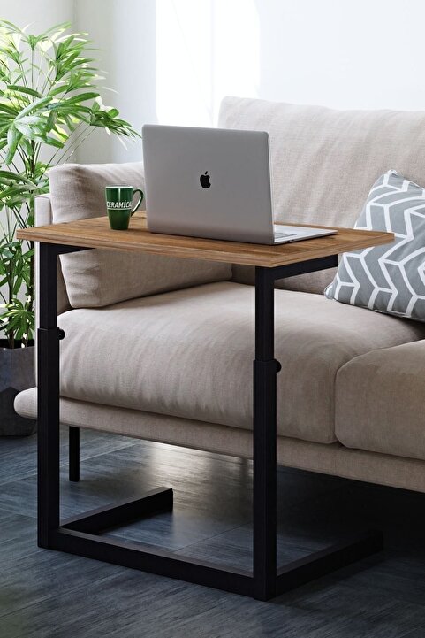 Ceramical Spa Yükseklik Ayarlı Laptop Sehpası - Çam
