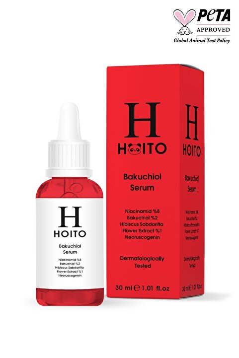 Hoito Bakuchiol Serum (30 ml) - Yaşlanma Karşıtı & Yenileyici Retinol Alternatifi