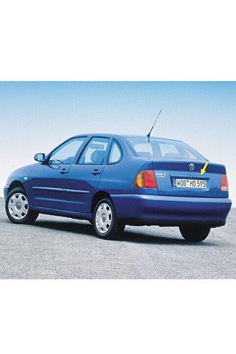 PLASTECH Vw Volkswagen Polo Classic Sedan 1996-2002 Arka Bagaj Kapağı Plaka Lambası Tutamak Çıtası 6k5827577