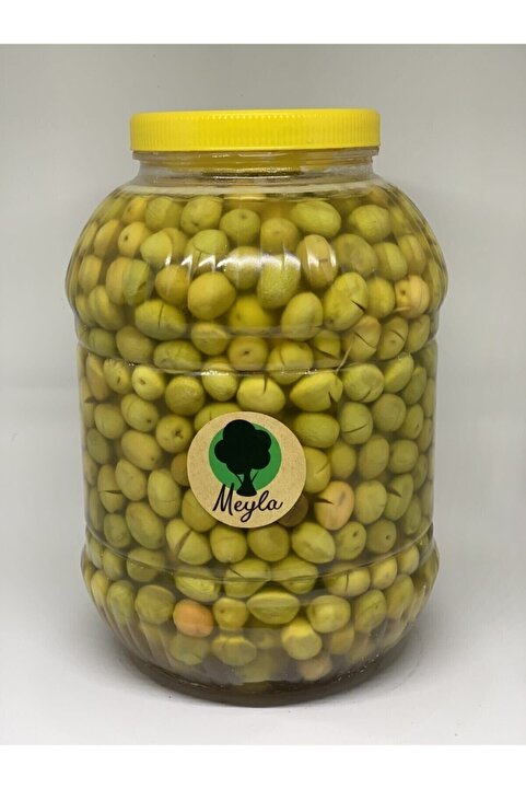 Meyladoğal Hatay'dan Organik, Yeni Sezon Yeşil Kırma Zeytin (5 KG)