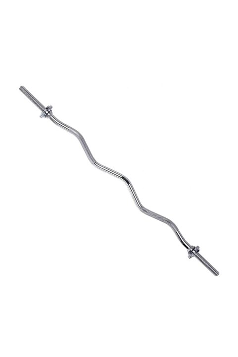 Delta 120 Cm "z" Krom Bar 25,4 Mm Ile 29 Mm Arası Çaptaki Plakalar Için Uygun Halter Ağırlık Çalışma Barı