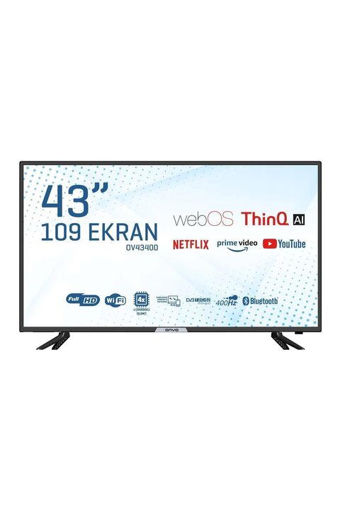 ONVO Tv Ov 43400 43'’ 109 Ekran 1920 X 1080 Full Hd