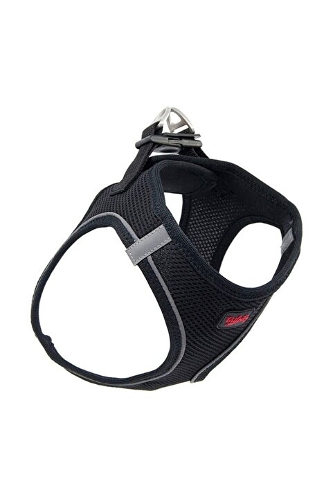Tailpetz Air-mesh Küçük Irk Siyah Göğüs Tasması