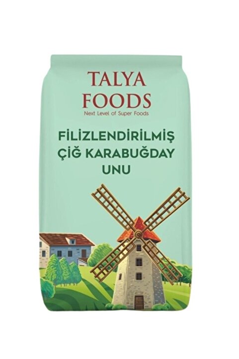 TALYA FOODS Glutensiz Çiğ Karabuğday Unu 1 Kg
