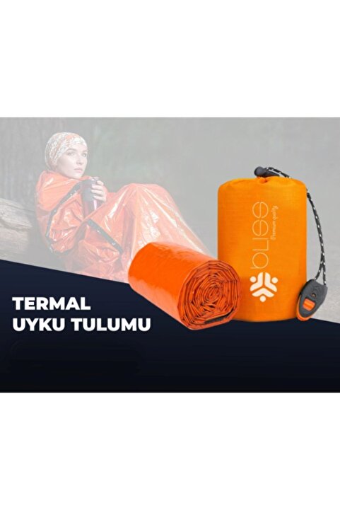blisspremium Termal Deprem Acil Durum Tulumu (90X210CM) - Düdüklü Taşıma Çantası