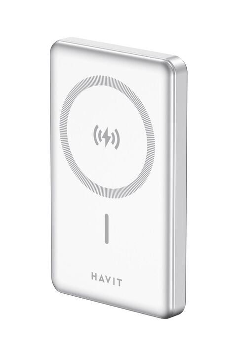Havit PB5203 10.000mAh Magsafe Manyetik Kablosuz Powerbank Ultra İnce 20W, Iphone Uyumlu