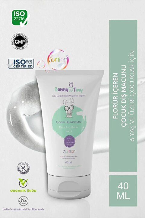 Bonny Tiny Çocuk Diş Macunu Junior – 6 Yaş ve Üzeri