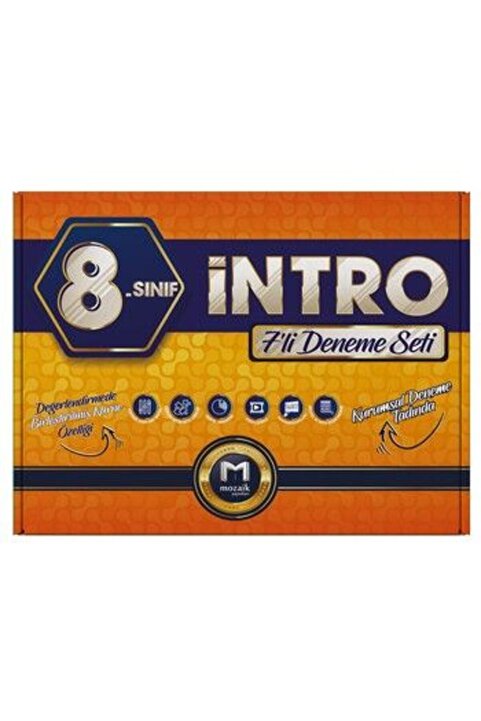 Mozaik Yayınları 8. Sınıf Mozaik Intro 7 Li Deneme