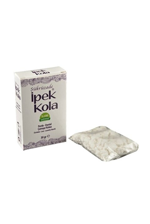 Şükrüzade Ipek Kola Perde Dantel Çamaşır Kolası 30gr