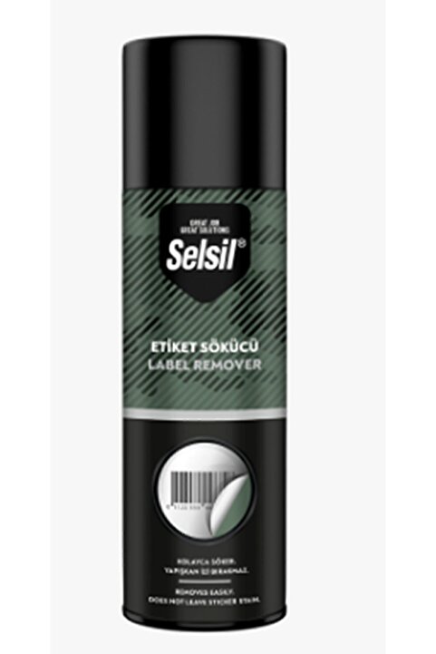 Selsil Etiket ve Barkod Sökücü Sprey 200 ml