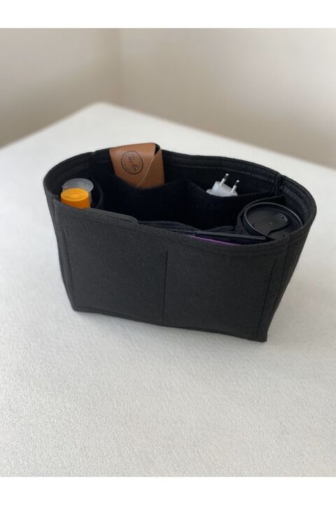 Keçelove Longch. Small Suluklu Çanta Içi Keçe Düzenleyici, Çanta Içi Organizer