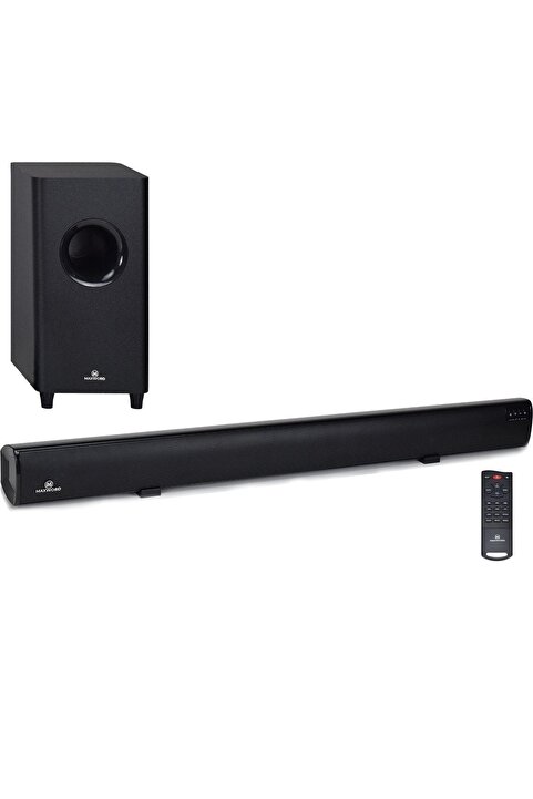 Maxword Slc-170bt 4.2 Kanal Optik Çıkışlı Soundbar Tv Ses Sistemi Subwoofer 170w 130w
