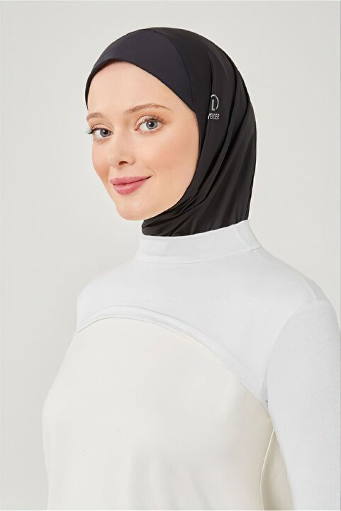 Melodi Scarf Kadın Tesettür Boyunluklu Kolluk Bolera Beyaz