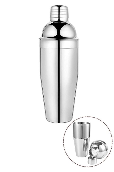 krommet Epinox Çelik Shaker 750 Ml