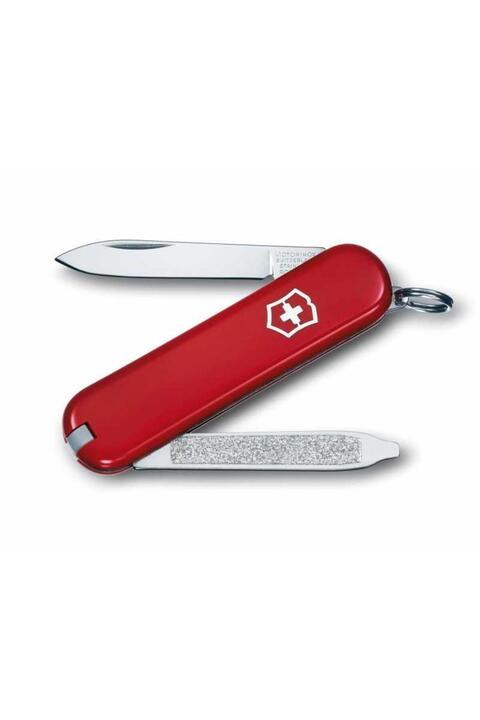 VICTORINOX 0.6123 Escort Kırmızı Isviçre Çakısı 58mm 6f